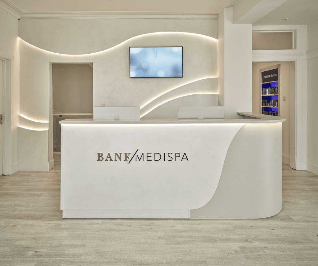Bank Medi Spa — interior design by Cheshire Property Studio