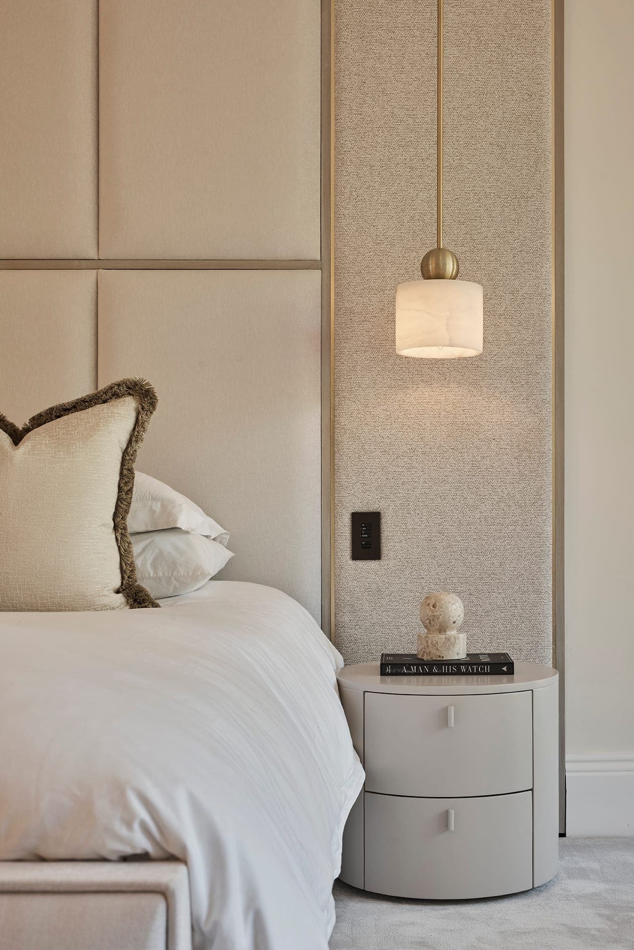 The principal bedroom, a calm and restful retreat
