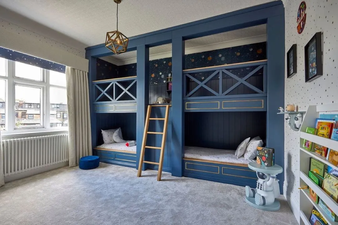 Built-in bunks turn a spare box room into one of the most-loved rooms in the house